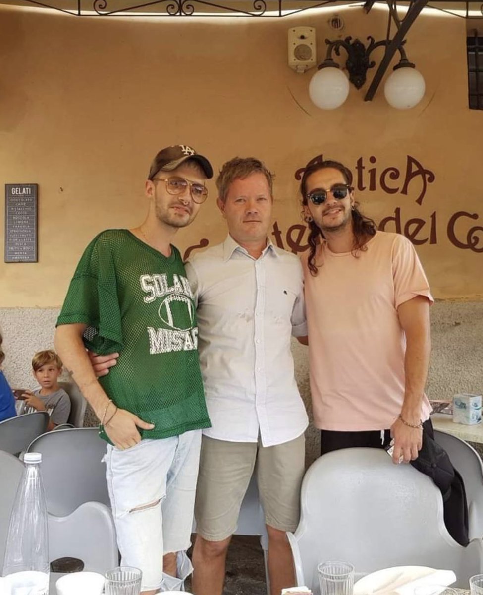 Caffè Ricchitto dal 1957, 2017: Tom and Bill Kaulitz.