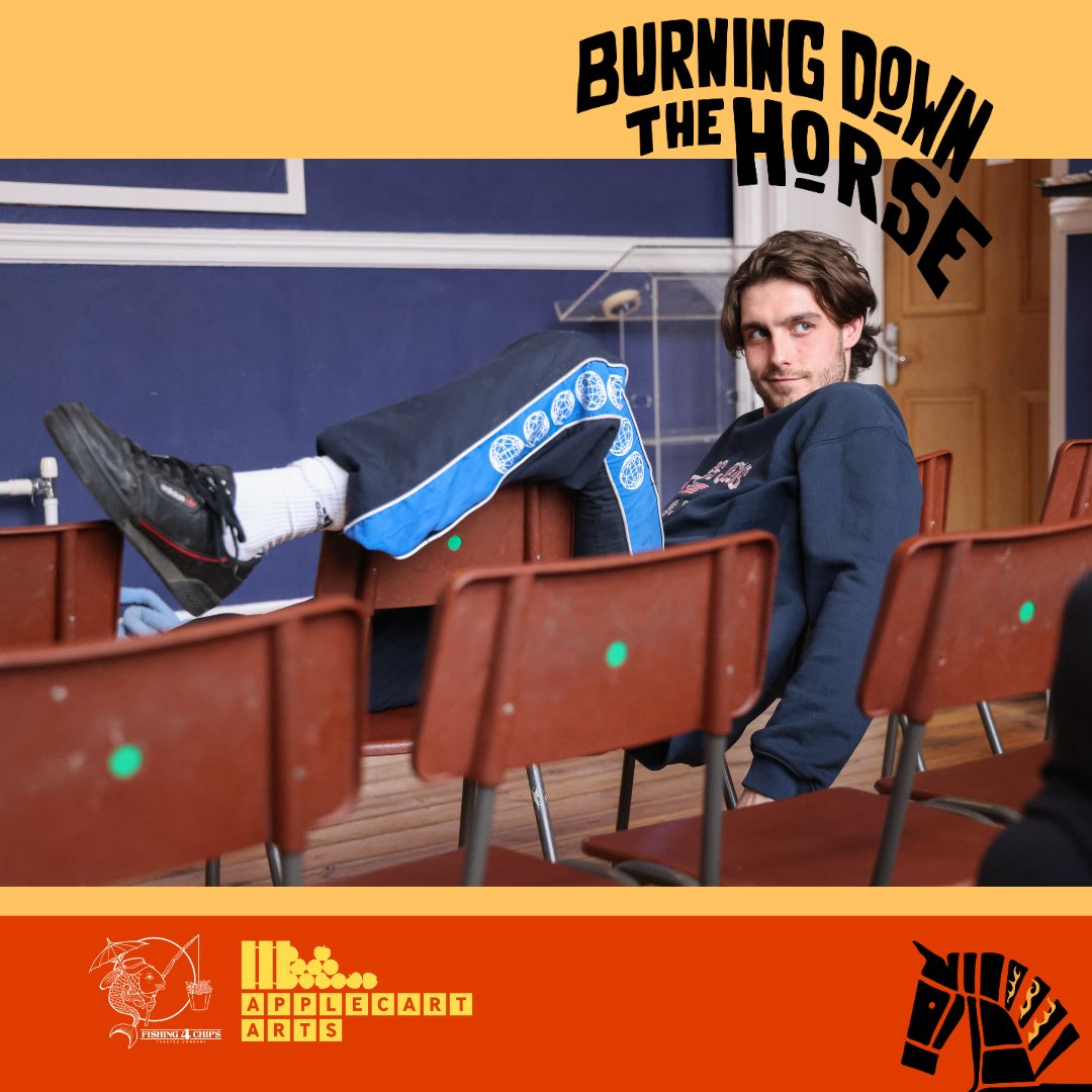 fishing4chipstc's tweet image. @charlie_lyne has beautifully captured our R&amp;amp;D with @ApplecartArts last weekend. Playful, curious and quality work! We’re so grateful and you must hit up Charlie if you’re looking for someone to capture your show this #edfringe23 #isurvivedthehorse @ThePleasance @edfringe 🏺✔️🏛️