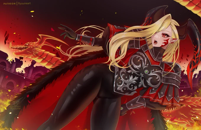 Nero Draco  #FGO #ソドムズビースト #ドラコー