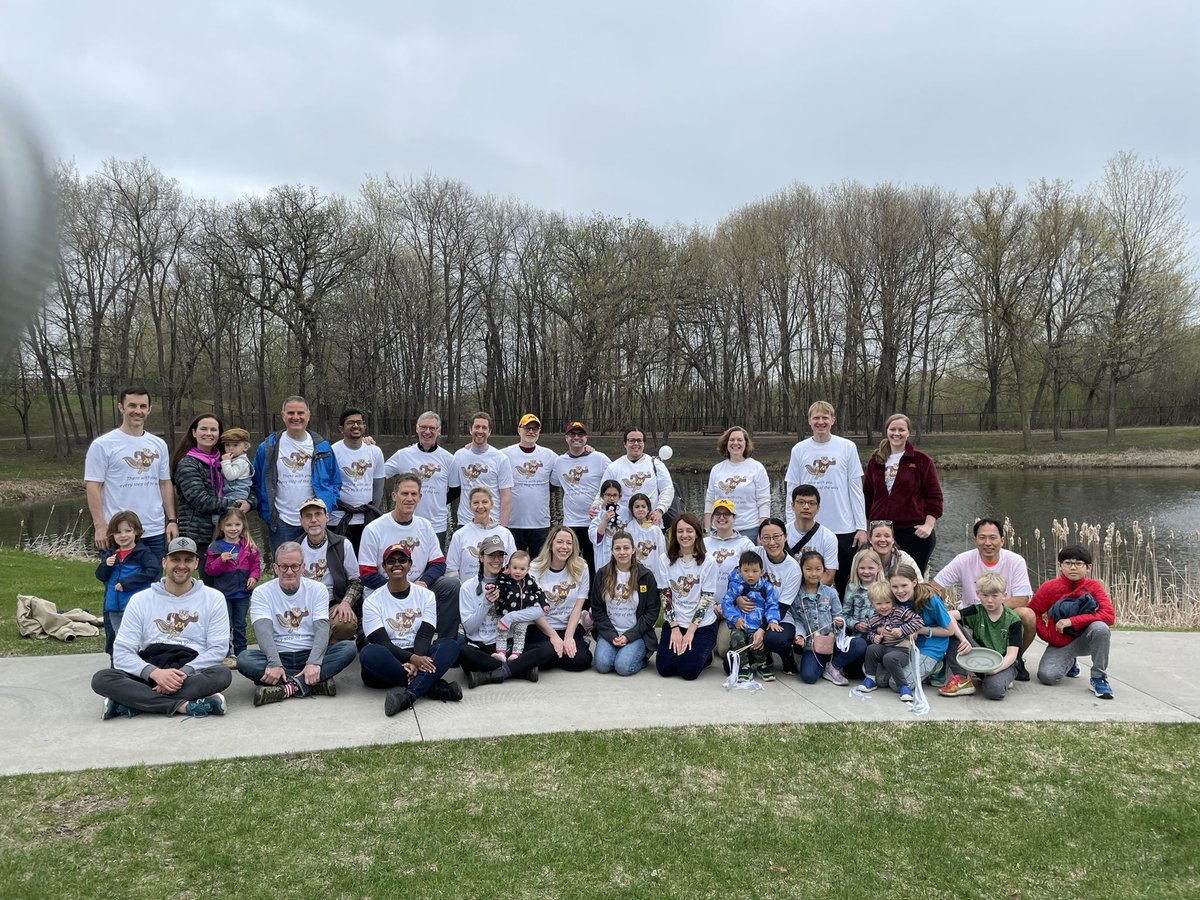 SLAHuffmaster's tweet photo. Fun day at @pfminnesota #movingDay w/ @UMNUdall and @MHealthFairview this morning! (@Colum_Mac @Tuite002 ) https://t.co/jfYzrJqckF