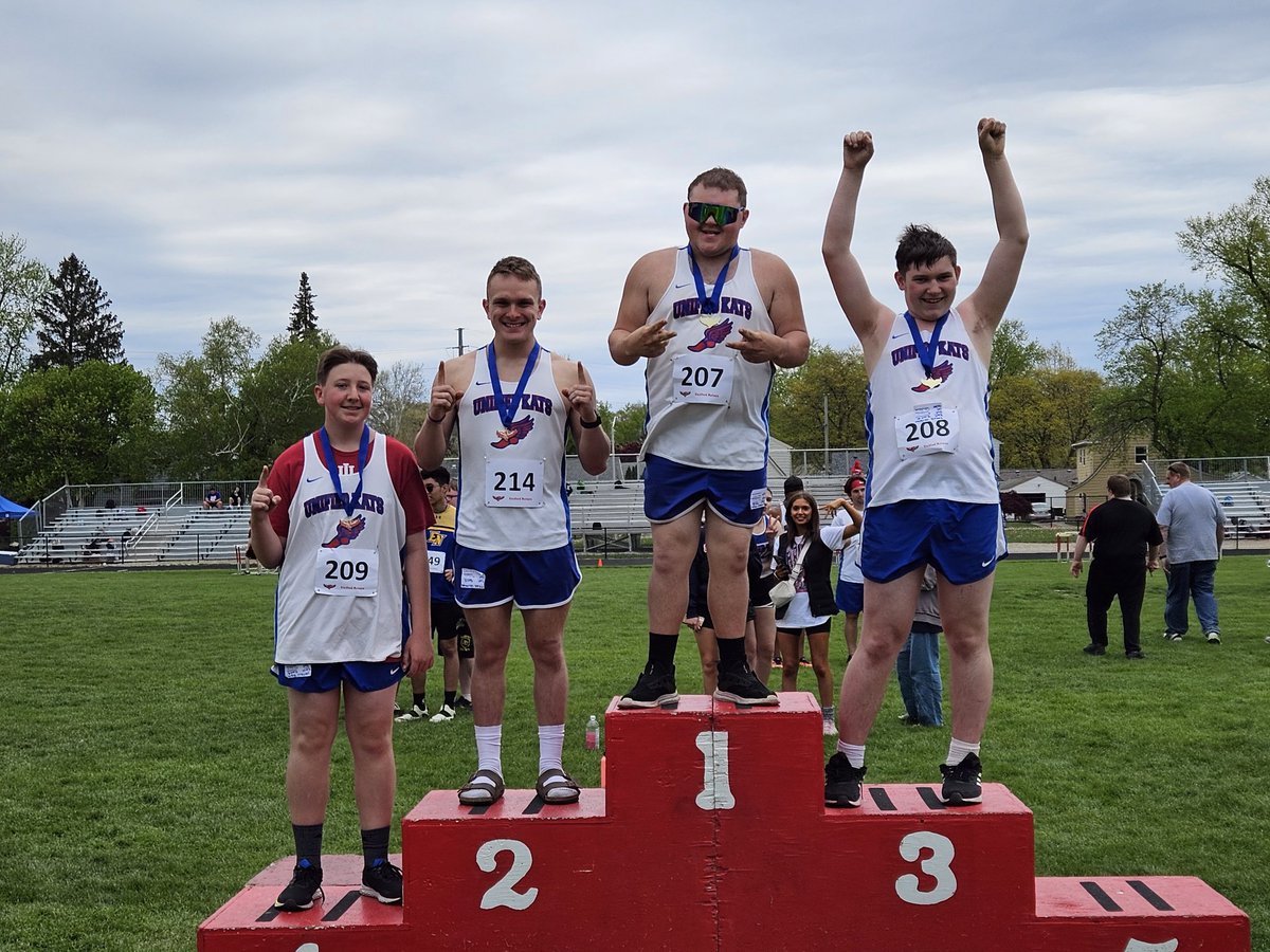 Another 1st place finish! Way to go shot put!! <a href="/KHS_Unified/">KHS👟UNIFIED👟TRACK</a> <a href="/Kats_Principal/">Principal Blessing</a> <a href="/KHS_AD/">Kokomo Athletics</a>