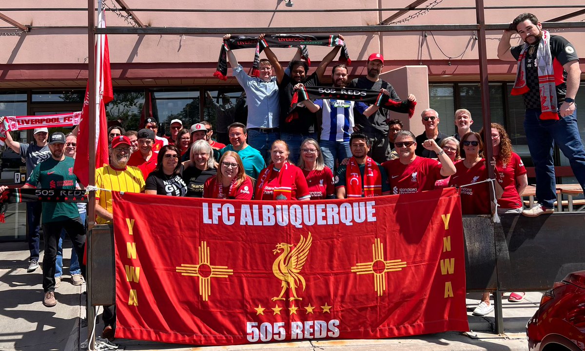 Gettin’ it done so far… #YNWA #lfcabq #505reds #MyPLMorning