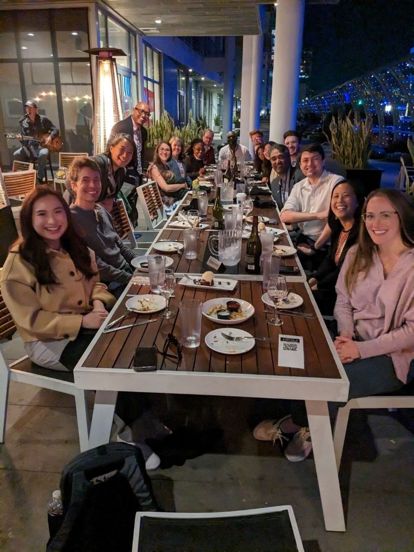 Who has the best division? @UTGeripal does!! 🎉 #AGS23 #Geriatrics dinner! @minjikwak2 @EmpoweringPts @nuzhaamjad1 @giza_dana @DrHollyHolmes @RexPaulinoMD Missing and loving everyone holding down the fort at home. Thank you all!