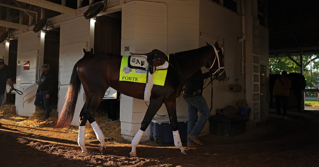 AlanDayAuthor's tweet photo. The 149th Run for the Roses has as much drama as everything else happening, or so it seems. https://t.co/x9fLXIPI0Y #KentuckyDerby #Forte #Kentucky #TwinSpires https://t.co/hxarlQrVwn