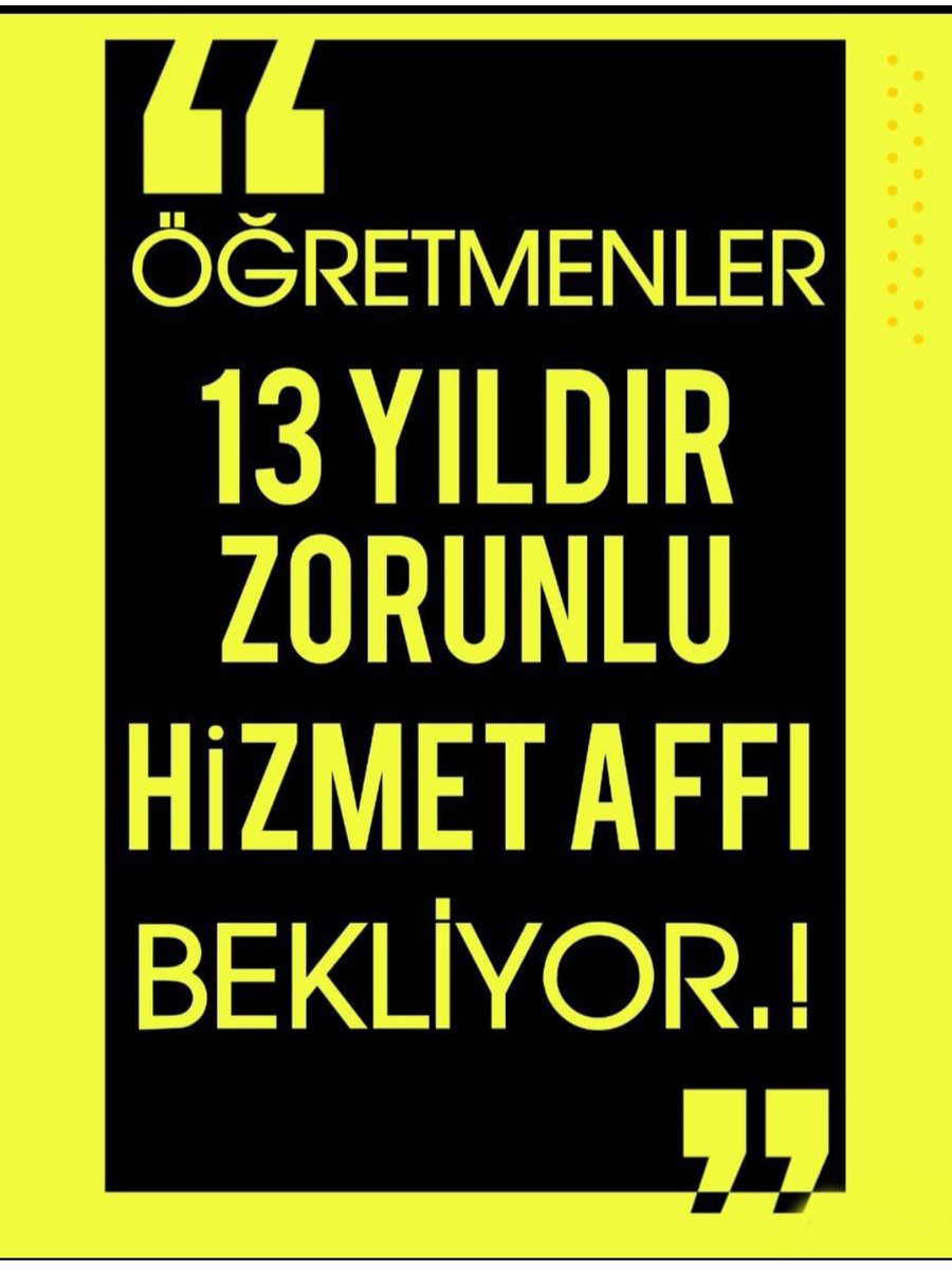 hülya (@hulyaemrahismet) on Twitter photo #Tam13yıloldu 2010 sonrası atanmış Pandemi ve deprem nedeniyle eşini işini birinci derece yakınını kaybeden eşinden ayrılan belge veremeyecek durumda olan yüz binlerce öğretmen mağdur durumda zorunlu hizmet affı bekliyor MEB <a href="/RTErdogan/">Recep Tayyip Erdoğan</a> <a href="/Akparti/">AK Parti</a> <a href="/tcbestepe/">T.C. Cumhurbaşkanlığı</a> <a href="/tcmeb/">Millî Eğitim Bakanlığı</a> #Tam13yıloldu 2010 sonrası atanmış Pandemi ve deprem nedeniyle eşini işini birinci derece yakınını kaybeden eşinden ayrılan belge veremeyecek durumda olan yüz binlerce öğretmen mağdur durumda zorunlu hizmet affı bekliyor MEB <a href="/RTErdogan/">Recep Tayyip Erdoğan</a> <a href="/Akparti/">AK Parti</a> <a href="/tcbestepe/">T.C. Cumhurbaşkanlığı</a> <a href="/tcmeb/">Millî Eğitim Bakanlığı</a>