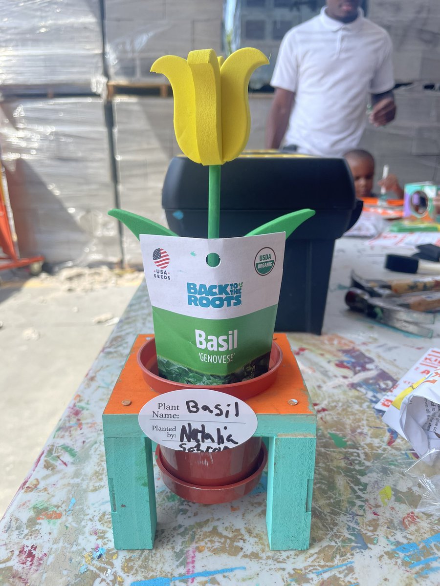 ChiefDougGoerke's tweet photo. Had an amazing time at the @HomeDepot Kids Workshop building planters. My planter needed a lot of work and would’ve been condemned. Thank God for Natalia, who was there to tell me that I was doing it wrong. She took over and built a beautiful planter for me. Thank you to Natalia! https://t.co/afaVdl0wYA