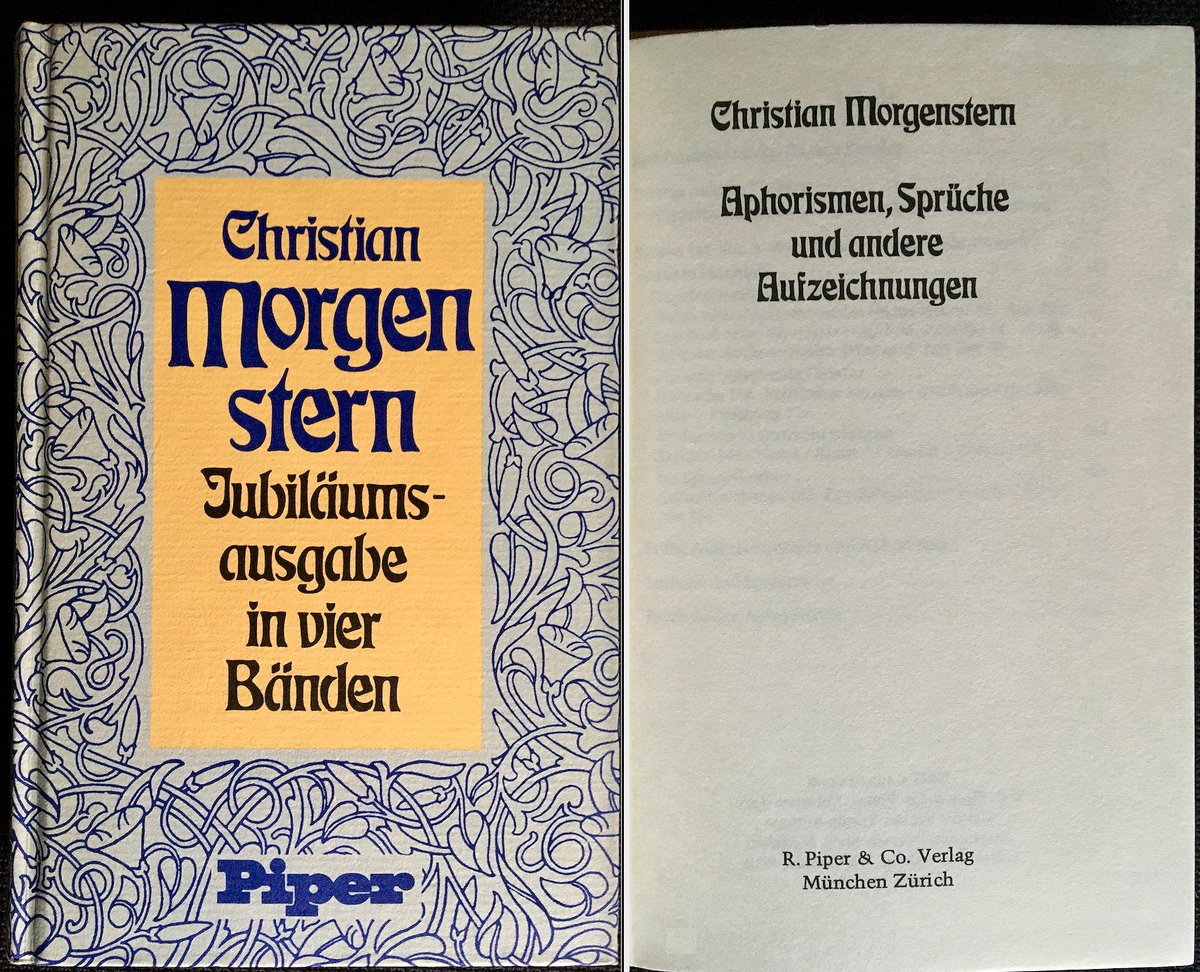 Es gibt Menschen, die sich immer angegriffen wähnen, wenn jemand eine Meinung ausspricht.

Christian Morgenstern (6. Mai 1871 – 31. März 1914)