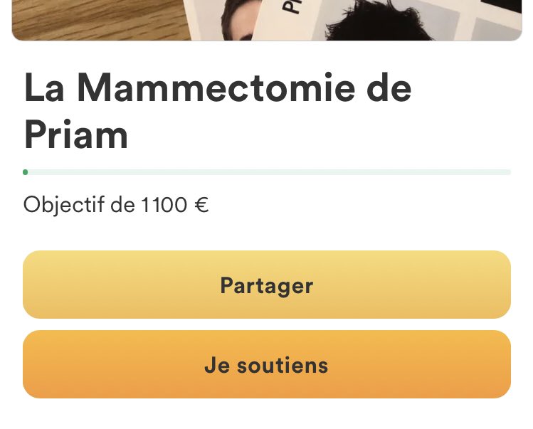 J’ai fais une CAGNOTTE pour ma MAMMEC 🥳🥳🥳🥳 hésitez pas à partager ou donner si vs pouvez hihihi, ça m’aidera et ça me soulagera d’un poids pr les mois à venir 😋💕 

gofund.me/16b90871