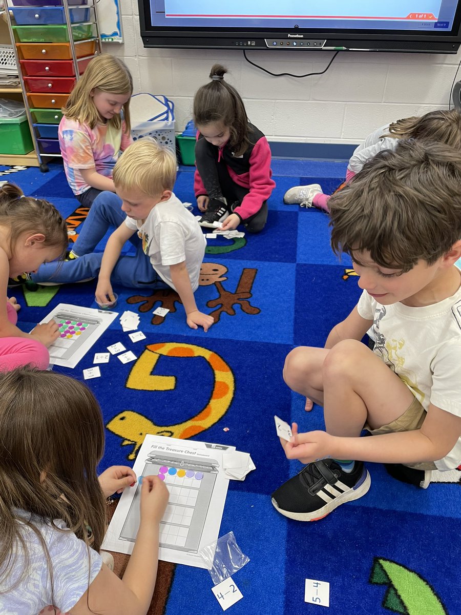 We are becoming so fluent with our math facts, Thanks to games like “Race to the Sun” and “ Fill the Treasure Chest”.  So proud of these little learners! 💙💛@TisdaleSchool