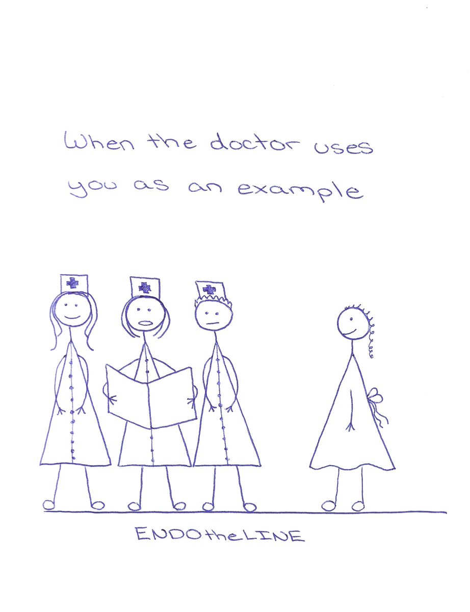endomyline's tweet photo. When the doctor uses you as an example #endometriosis https://t.co/DwJs0NN8Pw