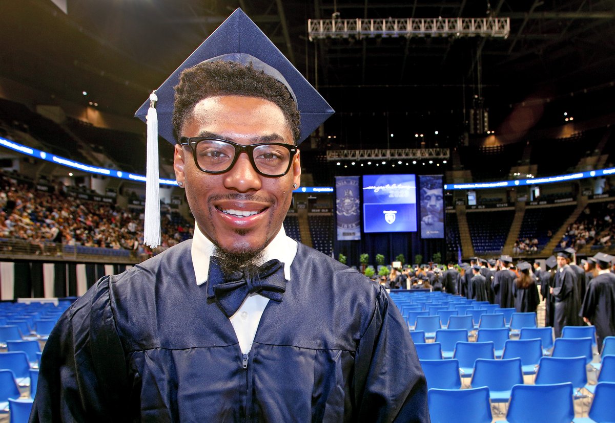 ✔️ 2,207 points, 780 rebounds &amp; 841 assists in collegiate career
✔️ Consensus All-American
✔️ NCAA Tournament
✔️ Bachelor's degree in Journalism from The Pennsylvania State University  
✔️ Nittany Lion for life

Congratulations @JalenPickett7! 🎓🦁

#WeAre