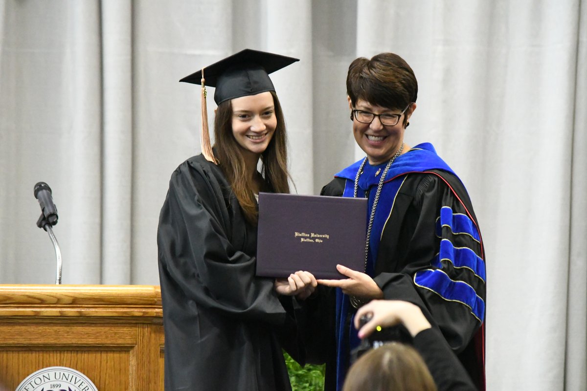 BlufftonUPres's tweet photo. One chapter closes, another one opens. Congrats to the graduating class of 2023! Wishing you all the best in your future endeavors! 💜 https://t.co/DgZU3jg08P