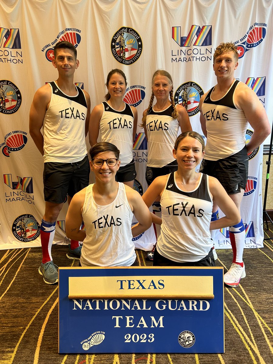 NENationalGuard's tweet photo. Teams representing 54 states, territories &amp; DC are arriving in Lincoln for the National Guard Marathon Team trial in the 46th @LincolnMarathon! 

Have a great race! @USNationalGuard #NationalGuard https://t.co/ZbNfHqwHdZ