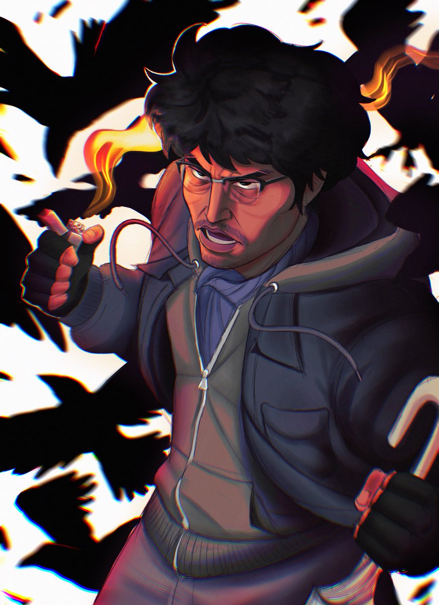 [ 龍が如く7 / ナンバ ] Battle mode Nanba for a Yakuza zine!