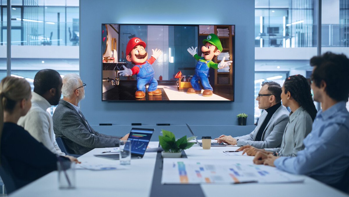 TheBabylonBee's tweet photo. Disney Execs Baffled That Mario Movie Made $1 Billion Without Any Trans Goombas 
https://t.co/fmgaqrVFLY https://t.co/T8ILQMim2F