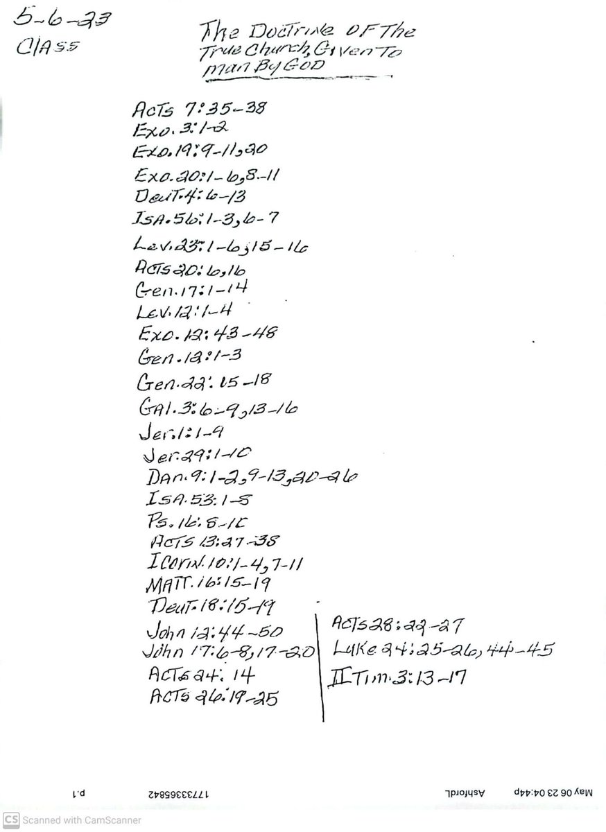 houseofjacob's tweet photo. Happy Sabbath!
Scriptures for 5/6/2023
#sabbathlesson #livestream #YouTubeLive https://t.co/Qso8sMyKSw