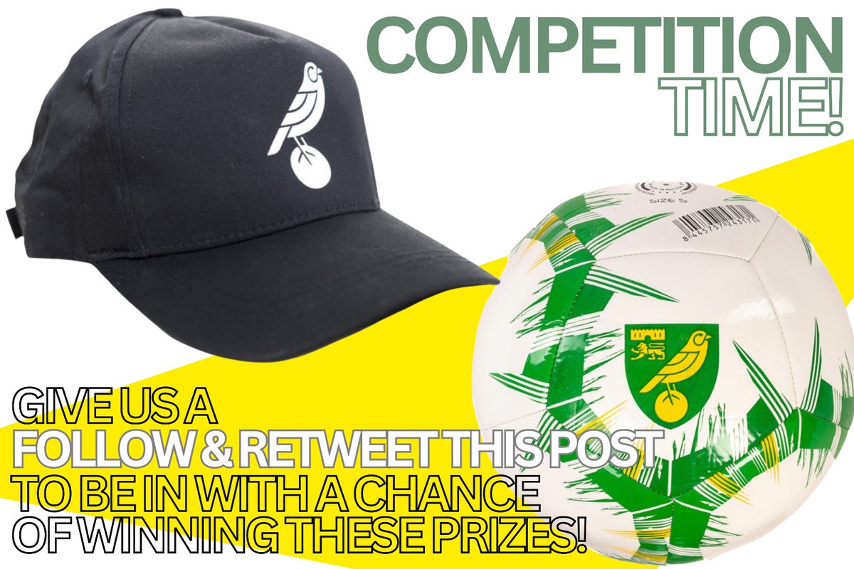 CanariesWIF's tweet photo. To celebrate our new Women In Football page we are running a competition. To be in with a chance of winning these prizes you have to be following us, then like and RT this post. Competition closes at midnight Monday! Good Luck 💛💚 #womeninfootball #ncfc #ncwfc https://t.co/VAHGgpV6PD