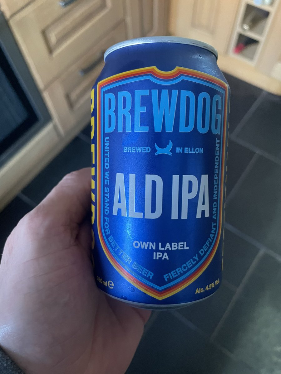 So is this better than Aldi’s version @BrewDog or was your version of Brewdog’s better @AldiUK