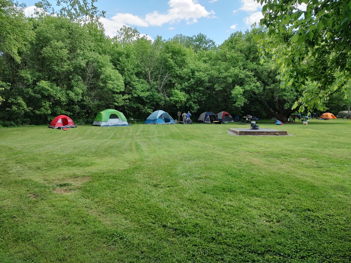 Our shanty town for the weekend