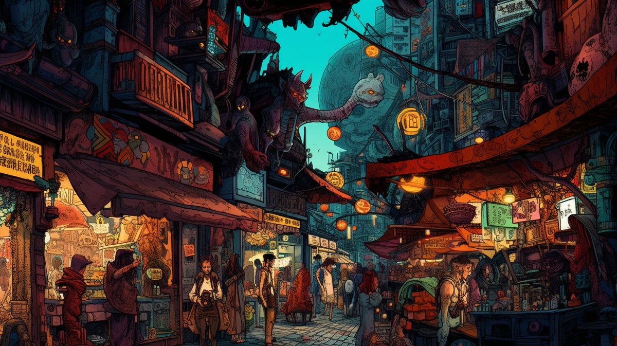 theGioM's tweet image. Researching different styles for a comic (cc @timetravelr2025 ), I really like the one below 🔥.
Not sure what to do with it yet!

Any suggestions people? :)
#AIart #celshading