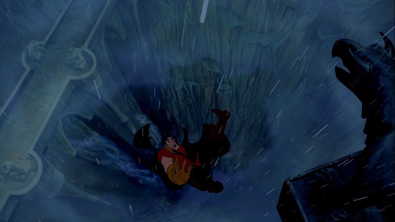 June 💜 on X: "Adam/Gaston finally being defeated by Yang/Beast and falling  to their death https://t.co/qC4yKmqDbz" / X