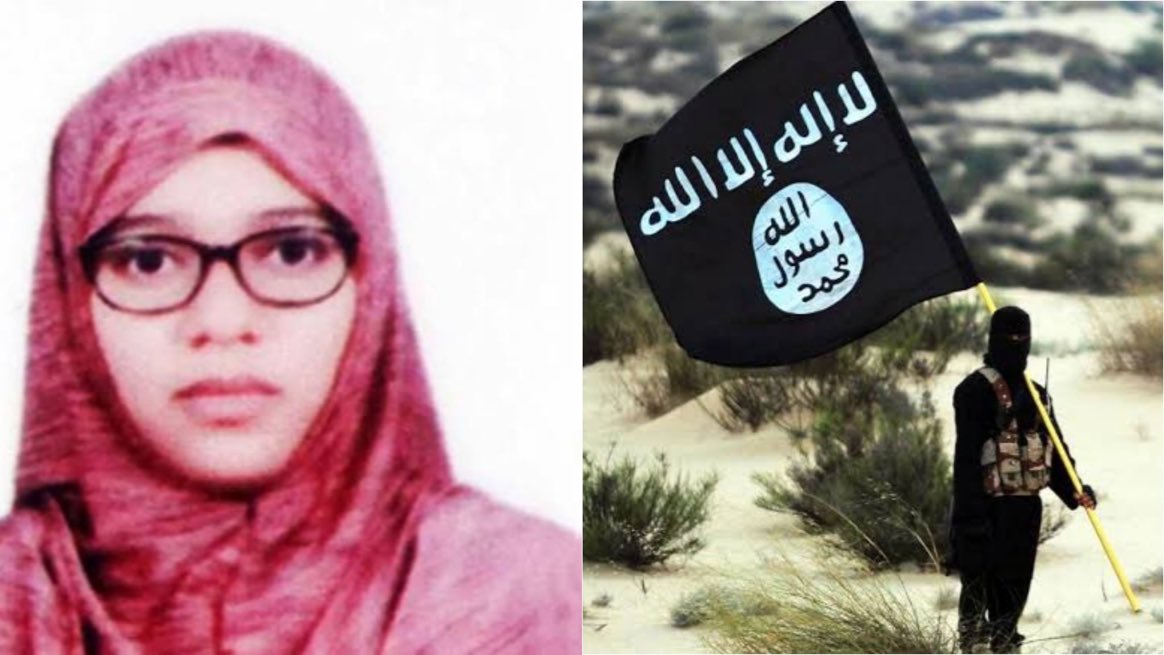 AzatAlsalim's tweet photo. Name: Fathima (converted)
Pre conversion name: Nimisha

She's from Kerala, joined ISIS with her husband who was later killed in Afghanistan. Now, she wants to return to India https://t.co/MbTsPhnsEr