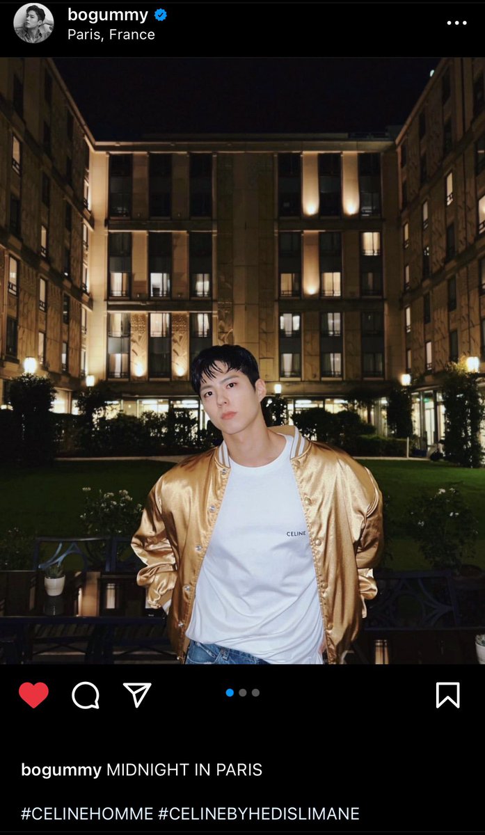 230506 <a href="/BOGUMMY/">박보검</a> Instagram update

“MIDNIGHT IN PARIS”