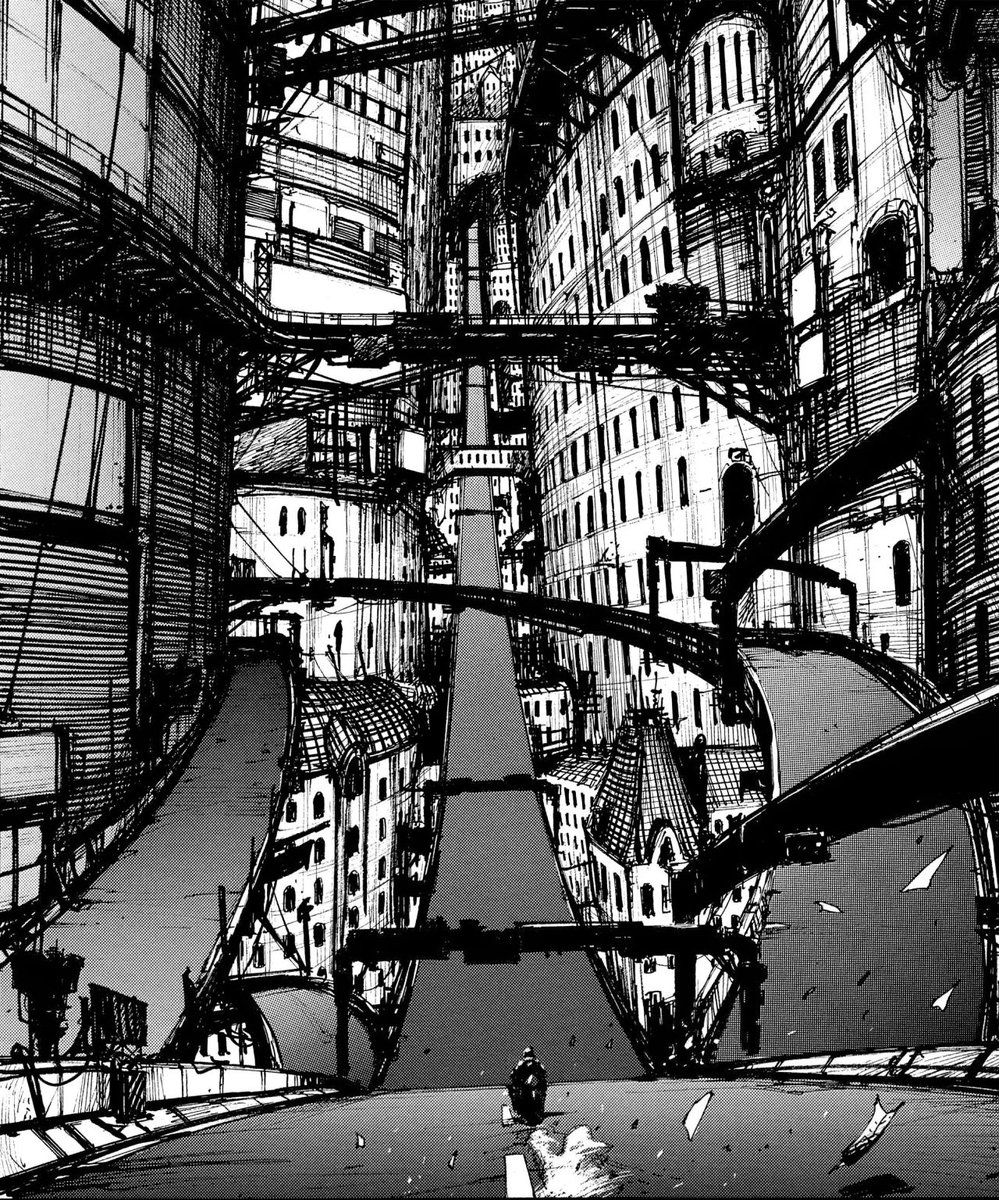 StendhalNara's tweet photo. Biomega by Tsutomu Nihei. https://t.co/kgRxkIkFVR