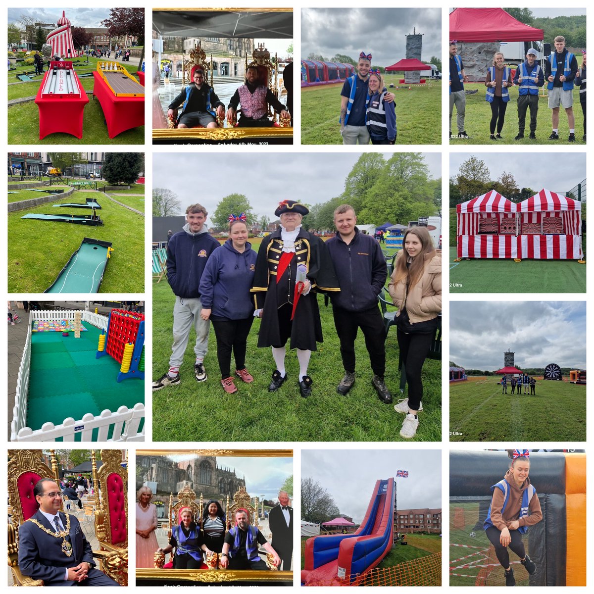 db_ent_uk's tweet photo. It’s been a great coronation day. The team have loved working at some amazing local places thank you to everyone who attended and enjoyed the free fun. #eventhirespecialists #eventprofs #eventhirespecialists https://t.co/cem1rPS9vr
