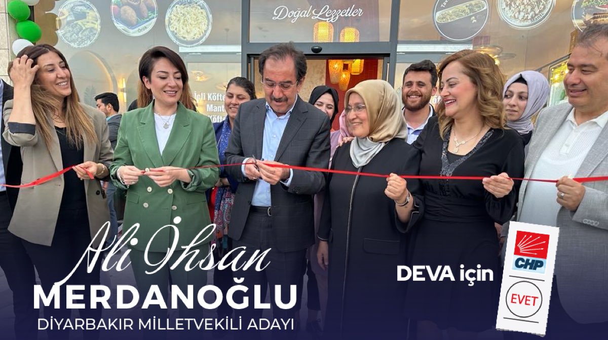 IhsanMerdanoglu's tweet photo. 📌Bugün @diyarbakirdeva yönetim kurulundan  ; Gülten Ekinci ile Dicle Eriman’ın işletmesi olan Köftiş firmasının açılışını @EssumAslan ile beraber gerçekleştirdik. @DevaDbakirKadin 

📌Hayırlı ve bereketli olmasını diliyorum.

📍Kayapınar

@alibabacan @devapartisi https://t.co/NfsuBtkYVs