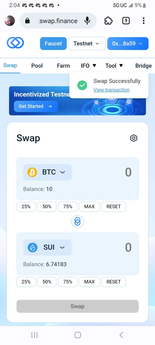 CharlesRayPitm1's tweet photo. Checkout #ObjectSwap. The platform is straightforward with super fast transaction time. Wallet connection takes some time and needs some work. Also faucet minting Was alittle sluggish when I was able to get the transactions approved. UI is friendly and easy to use. https://t.co/J805CV1itz