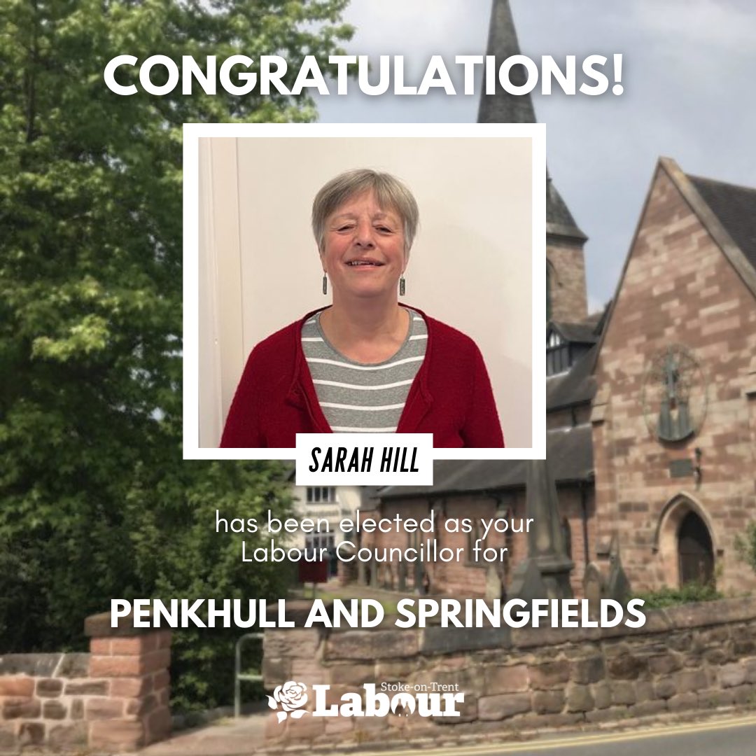 Cllr Sarah Hill- Penkhull and Springfields