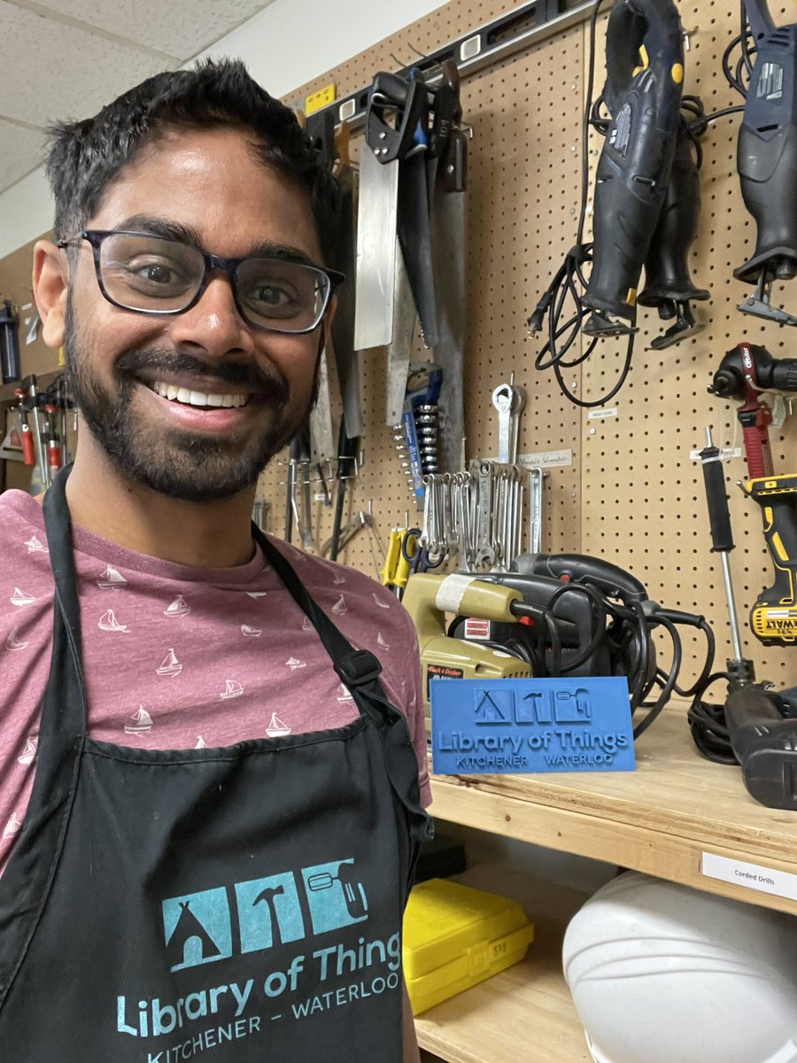 Always a joy volunteering at <a href="/kwlot/">Snezhnaya</a>. 

One of the members said “this isn’t a Library of Things, it’s a library of ideas!”Couldn’t agree more ⛺️🔨👨🏾‍🍳

#Browse #Borrow #Build