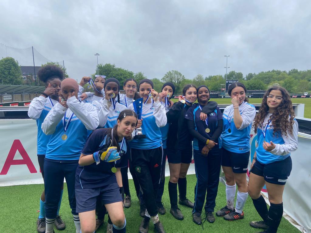 KAA__PE's tweet photo. What a day for our students and the PE department!!🎉

3/3 trophies in the QPR plate finals 🏆 our students were all exceptional and represented us to the highest standards! We’re so proud!👏

Year 7 boys- 4-1 win
Year 8 boys- 5-0 win
Year 9/10 girls- won 2-0 on penalties https://t.co/3Gz2GwfzON