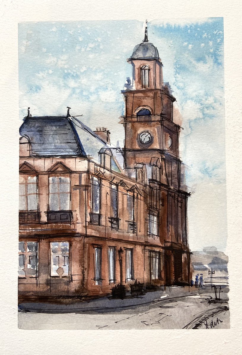 This afternoon’s watercolour scribbles of the historic architecture of Great Yarmouth’s Hall Quay 🎨🎨🎨

#greatyarmouth #Watercolour #painting <a href="/greatyarmouthbc/">Great Yarmouth Borough Council</a>