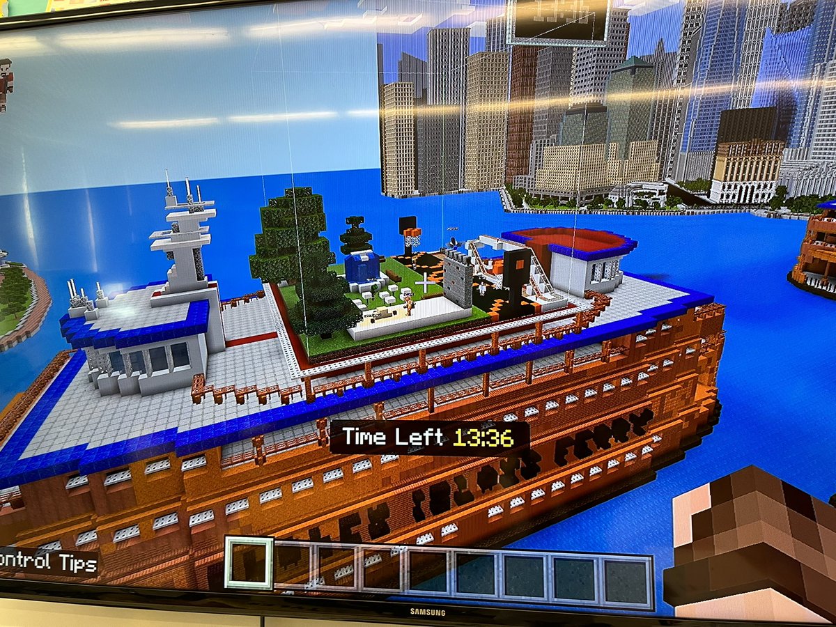 techwithcindy's tweet image. What an exciting day for our @PS41CROCHERON teams to participate in the Queens Battle of the Boroughs! Good job builders! It was a great experience and we all had a lot of fun! TY! #MinecraftChallenge #MinecraftEdu #NYCSchoolsTech