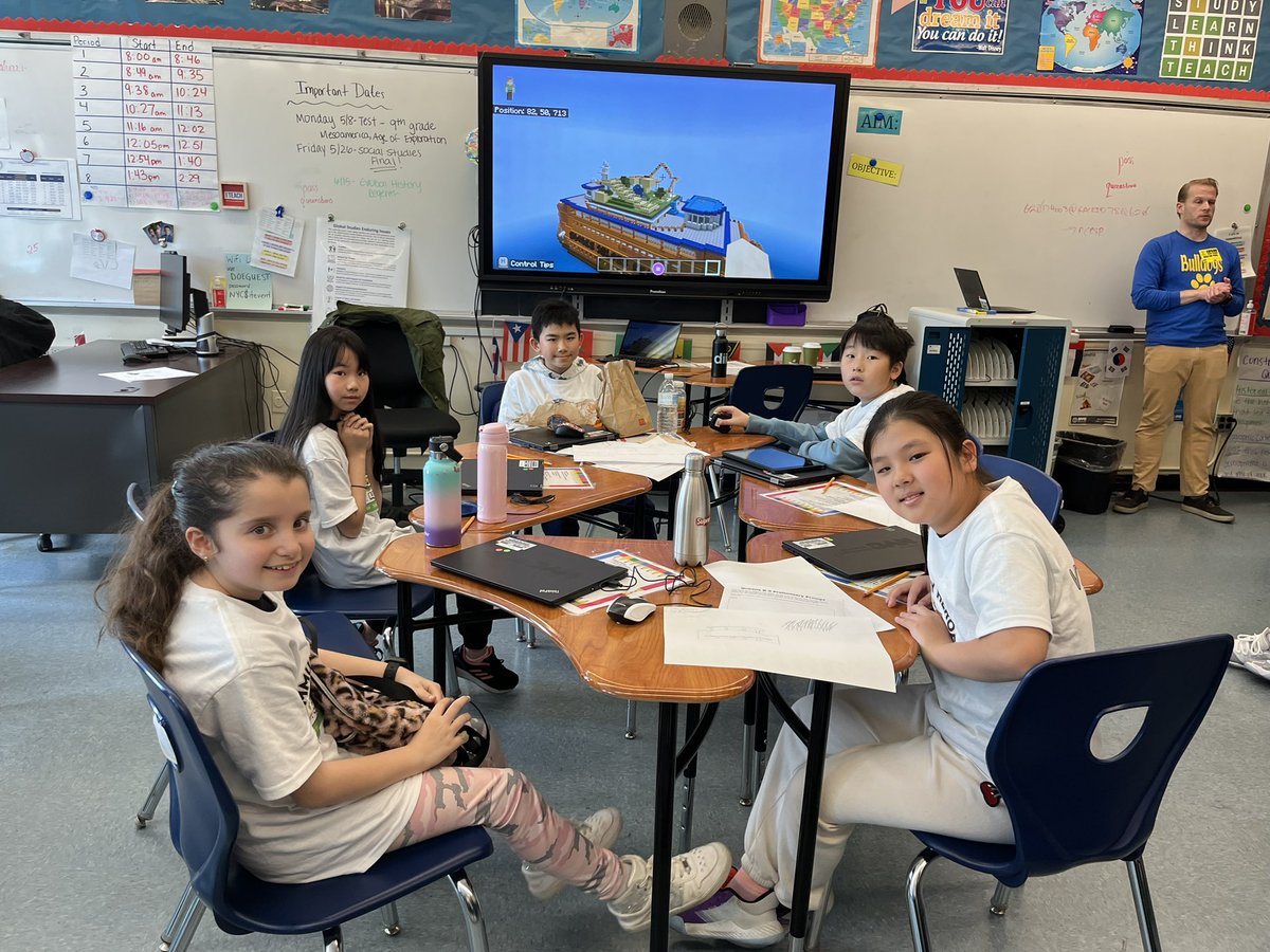 techwithcindy's tweet image. What an exciting day for our @PS41CROCHERON teams to participate in the Queens Battle of the Boroughs! Good job builders! It was a great experience and we all had a lot of fun! TY! #MinecraftChallenge #MinecraftEdu #NYCSchoolsTech
