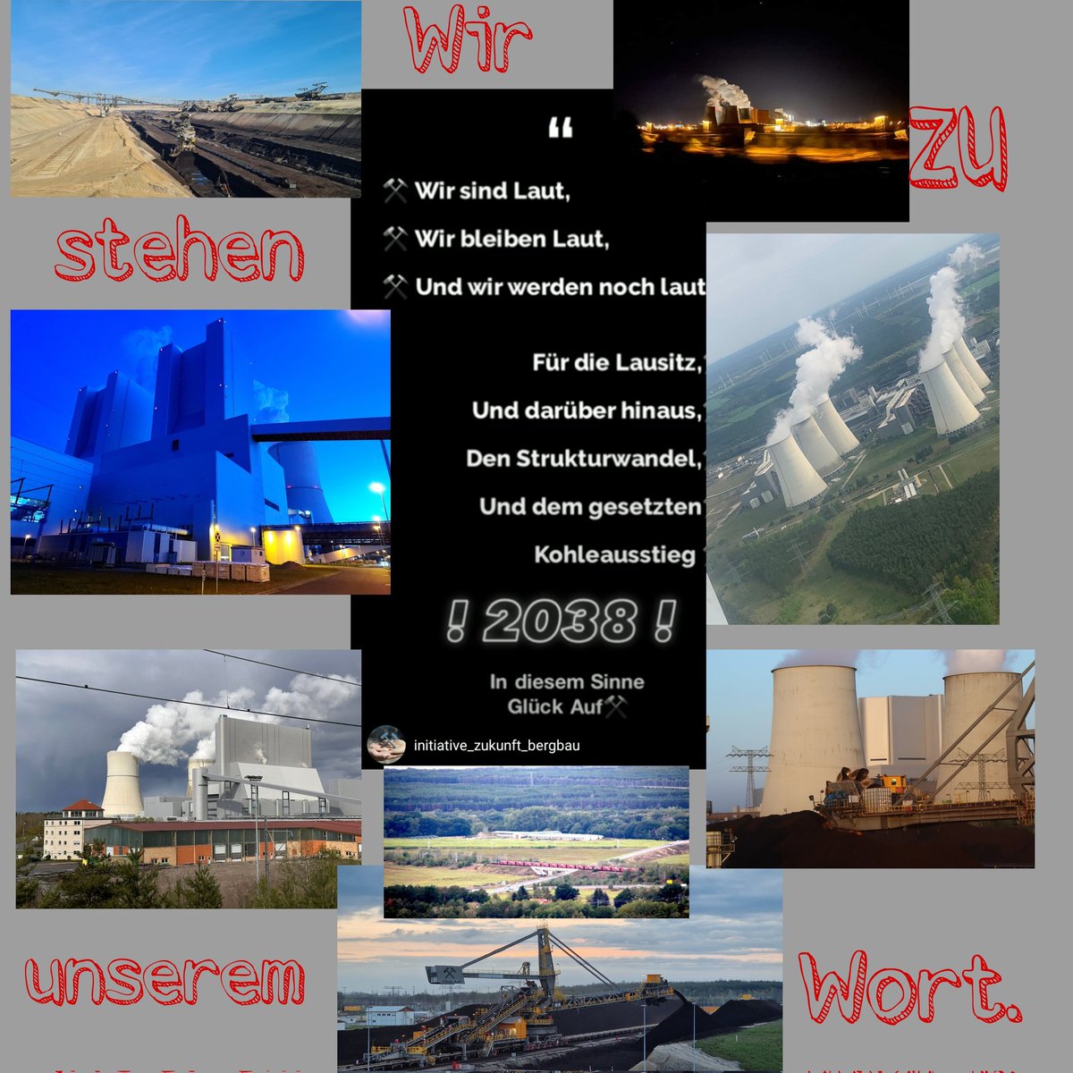 ‼️Statement zur bevorstehenden Demo von Fridays for Future am Tagebau Nochten. 2038 steht und ist nicht verhandelbar! Glück auf ⚒️ ‼️
#lausitz #bergbau #Strukturwandel #Transformation #zusammenarbeit #Zukunft