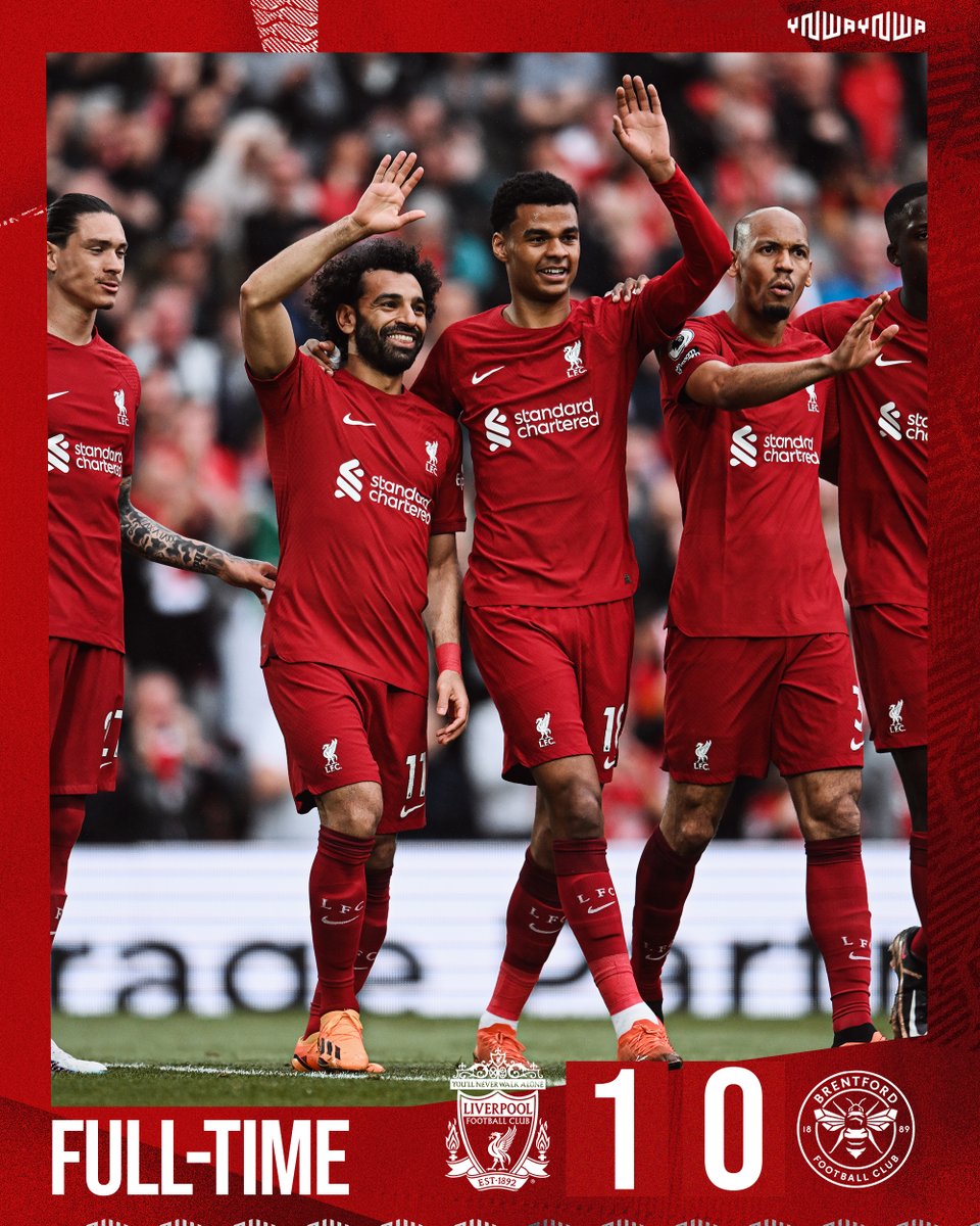 Making it six wins on the spin.
 
UP THE REDS 🔴