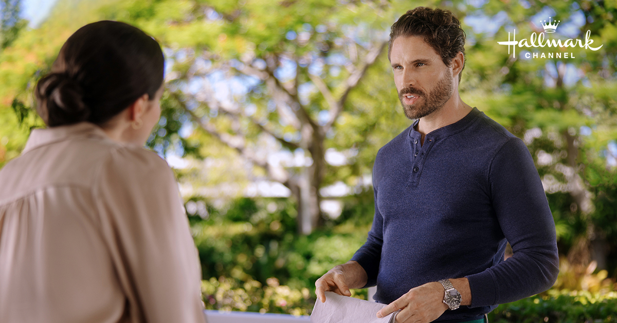 Noah <a href="/JimmyJamesOH/">James O'Halloran</a> enlists the help of PR rep Rory <a href="/RhiannonMFish/">Rhiannon Marie Fish</a> for an upcoming event at his romantic Bed and Breakfast in #WhenLoveSprings TONIGHT at 8/7c!