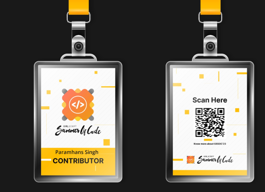 ParamSingh1303's tweet photo. Hi Everyone!
I am glad to announce that I have been selected for #GSSOC23  as a contributor!
I am grateful to GirlScript Summer of Code @girlscriptsoc for this opportunity. Will be giving my best and contributing to some exciting projects. https://t.co/9OjSCEY8l8
