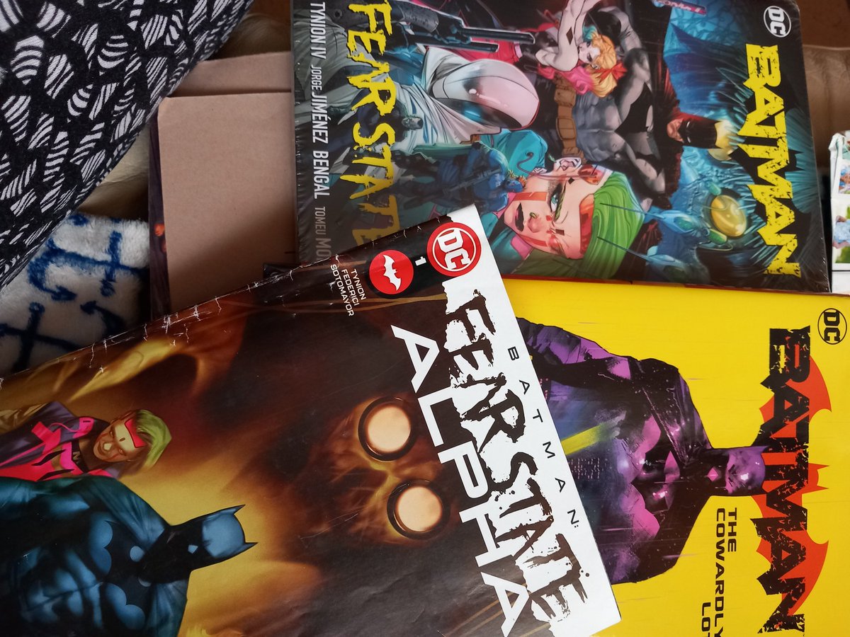 KonsbruckM's tweet image. Hey, any batman fans out there who have read these? I am collecting the fear state comics or volumes, which is the next ones after this, please? Is it the catwoman fear state? Thank you :) #fearstate #batman #scarecrow
