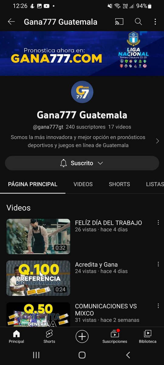 LudwingDuarte's tweet photo. @gana777gt #Gana777 vamos los cremas! https://t.co/wvQuyfzLLT