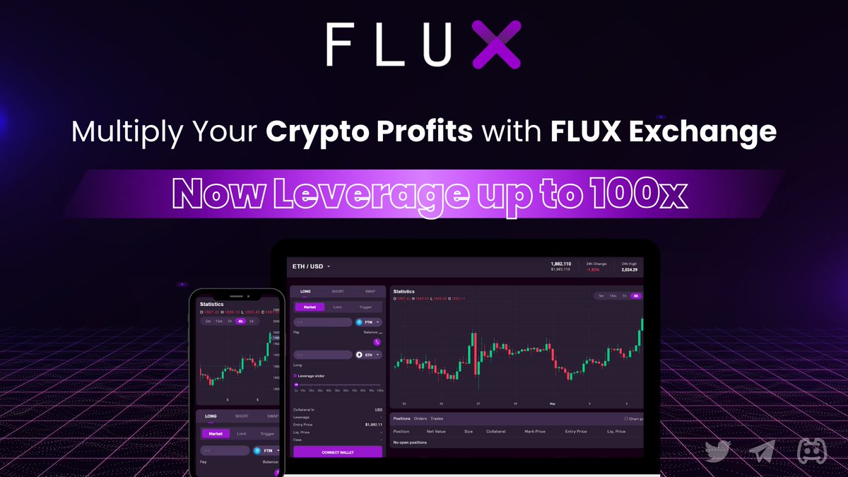 Flux Exchange - Live on fantom & zkSync tweet media
