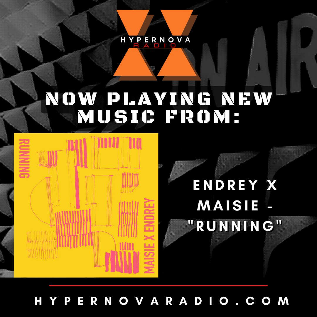 💿 #nowplaying on #hypernovaradio :
"Running (Pomegranate Remix)" by @chrisendrey x Maisie! ⚡️

📻 TUNE IN HERE or on the Live 365 app:
🌐 hypernovaradio.com 

Happy Saturday!
.
.
.
#edmlife #edmnation #futurehouse #love #edm #electronicdancemusic #onlineradio #radiostation