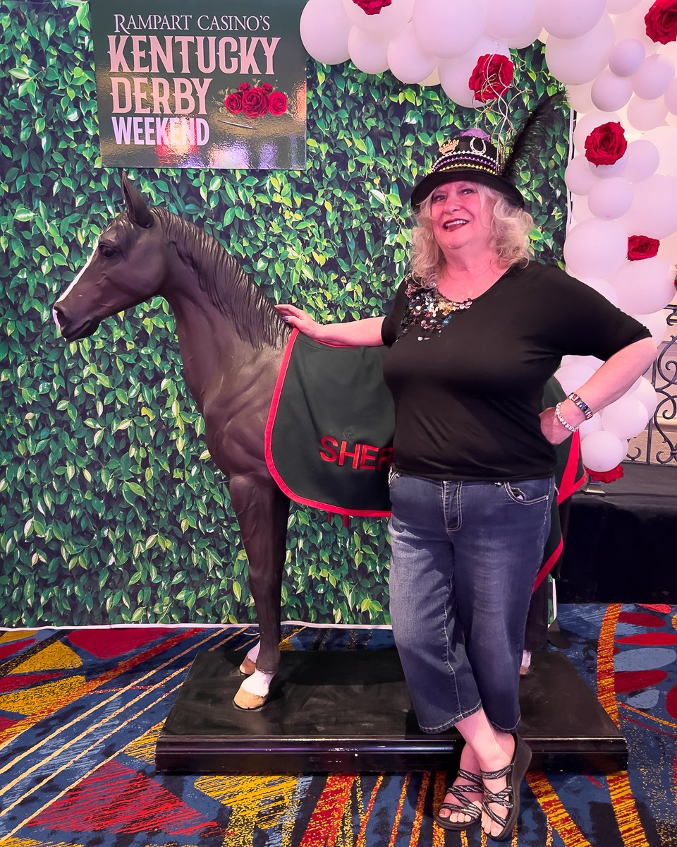 RampartCasino's tweet photo. Our Kentucky Derby Hat Contest was so much fun! Thank you to all our beautiful guests who came out and participated! You were all such a great sport - so creative and fun. We love you guys! #KentuckyDerby2023 #hatcontest #rampartcasino #lasvegas #vegas #kentuckyderby https://t.co/3vjhzheLvS