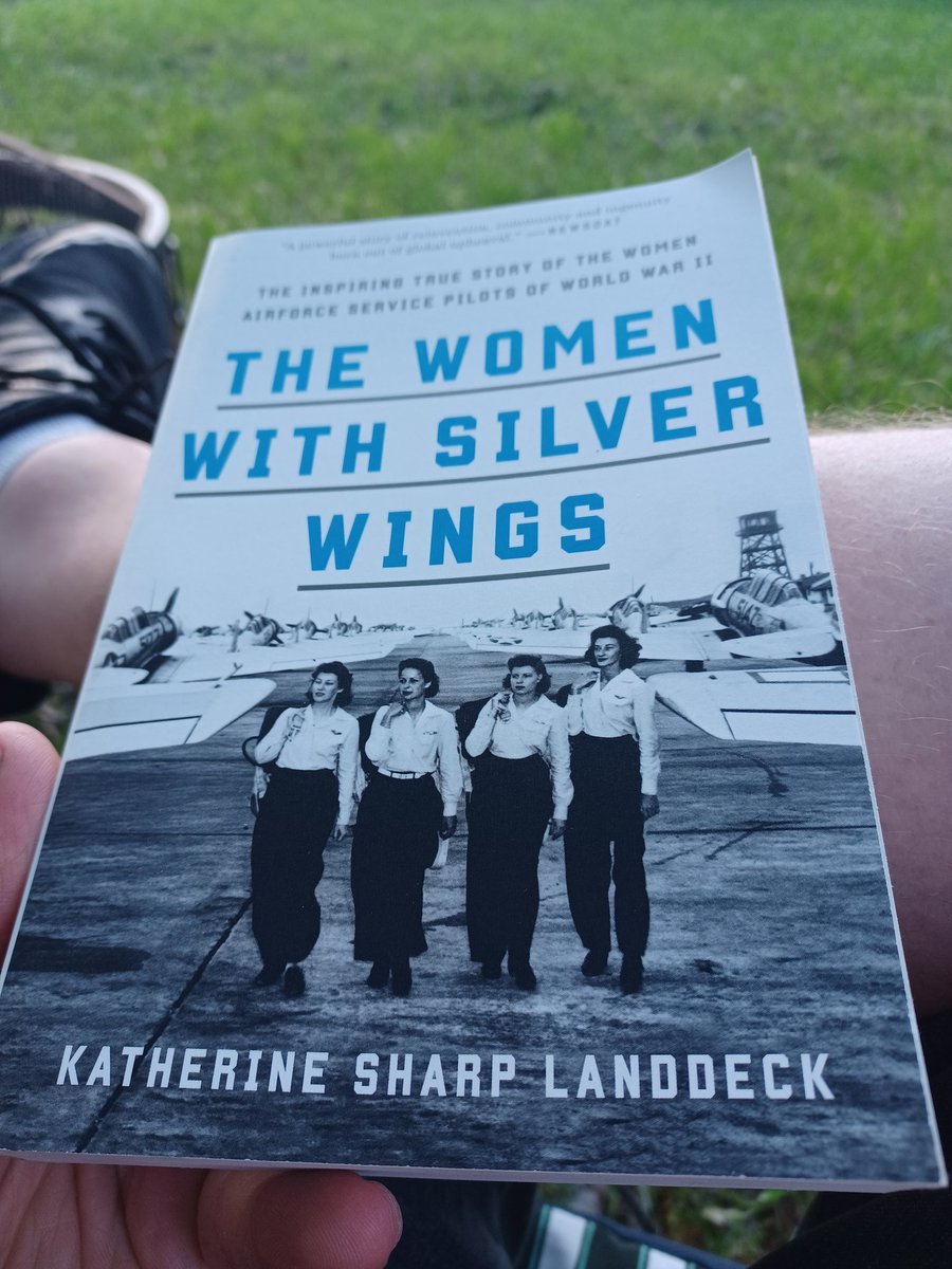 Onto reading my next book, 'The Women With Silver Wings' by @katelanddeck! #WWII #WomenintheAirForce #WomenPilots #Pilots #History #USHistory #badasses