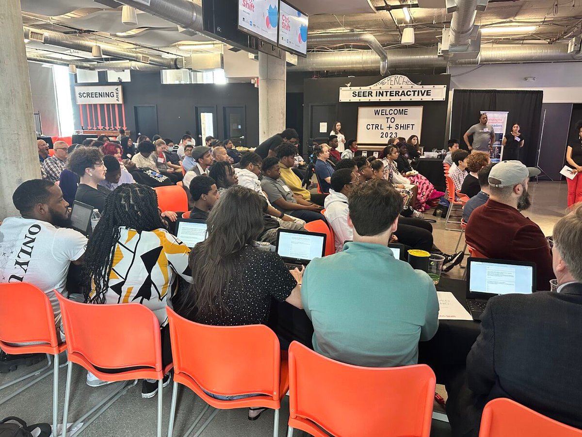 codeherk's tweet photo. Thank you @codedbykids for having me as a judge for their 2023 Ctrl+Shift coding competition. As a Philly native and once a high school student, it’s amazing to see kids getting the exposure and opportunity in tech. https://t.co/CfLKoe6AhG