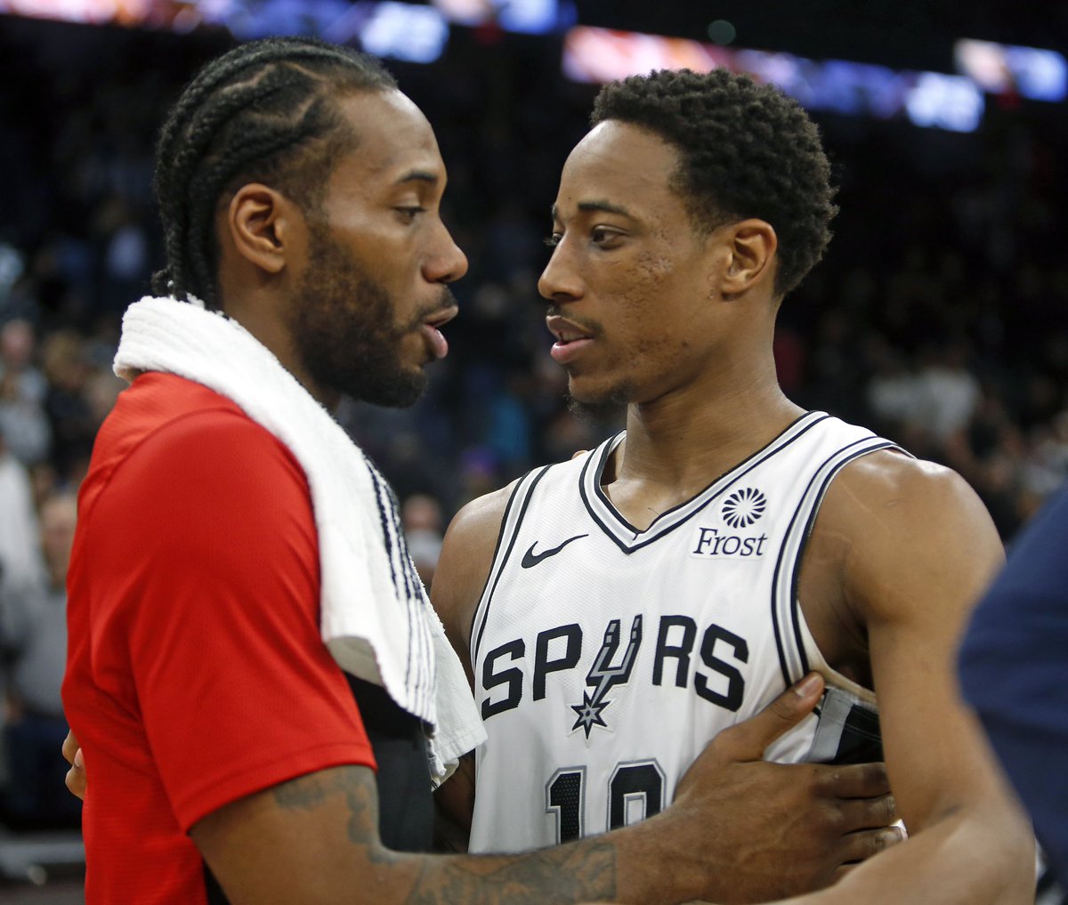 LegionHoops's tweet photo. DeMar DeRozan says the Raptors would’ve still won a title with him and not Kawhi.

Thoughts? https://t.co/vAwaURa4dG