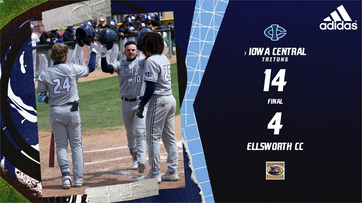 🔥Tritons Win🔥

Tritons start the weekend out hot with 5 homers to win 14-4 at Ellsworth! Record improves to 42-9‼️🔥💣

Schlecht 6.2IP 6K 1ER BB
Bormann 1.1IP 2K 0R 0H
Peters 4-7 HR 4RBI
Borst 3-6 HR 2B 3RBI
Blount 2-4 HR 3RBI 2BB
Becker 1-4 HR 2RBI 2BB
Tessman 3-5 2B

#RTR🔱